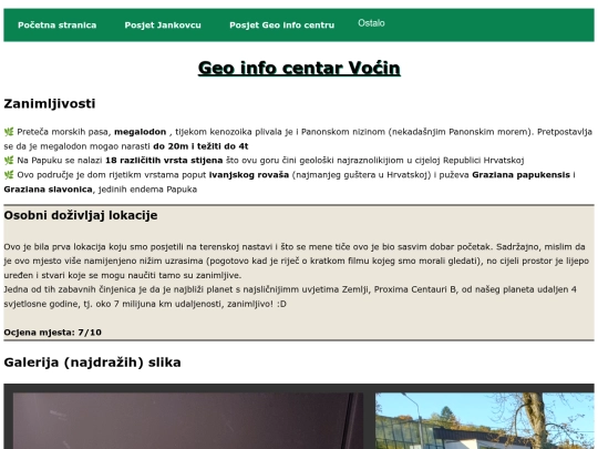 ginfo screenshot