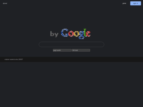 Google screenshot