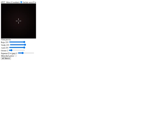 Left 4 Dead/V2.0 Generador de AutoExec.cfg/MiraCrosshair screenshot