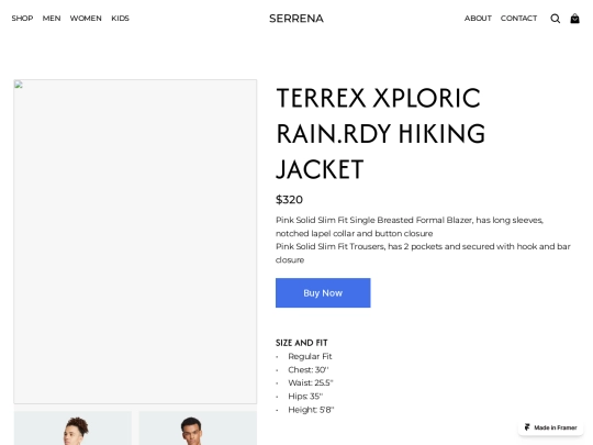 terrex-xploric-rain-rdy-hiking-jacket screenshot