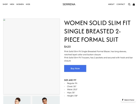 women-solid-slim-fit-single-breasted-2-piece-formal-suit screenshot