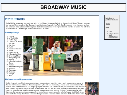 BROADWAY screenshot