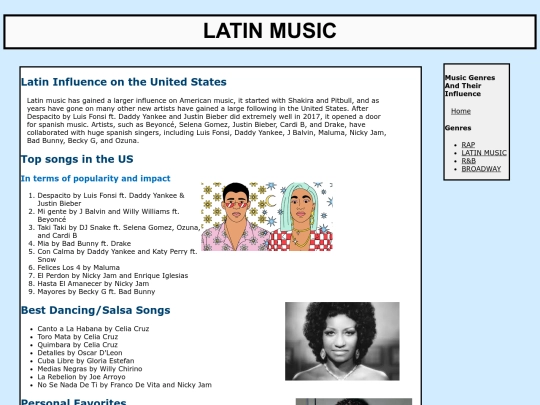 LATIN screenshot