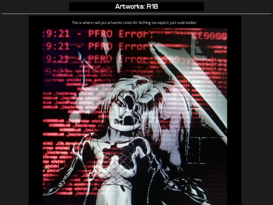 artworks/r18 screenshot