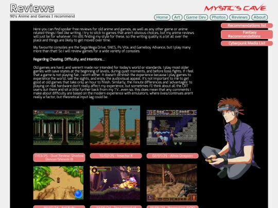 reviews screenshot