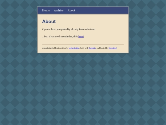 blog/about screenshot