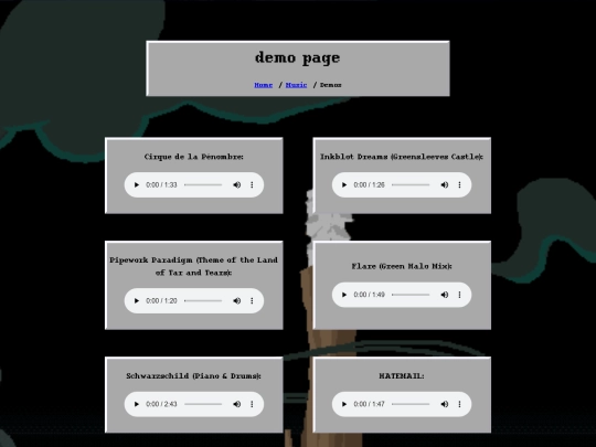 demos screenshot