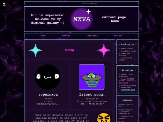 home screenshot