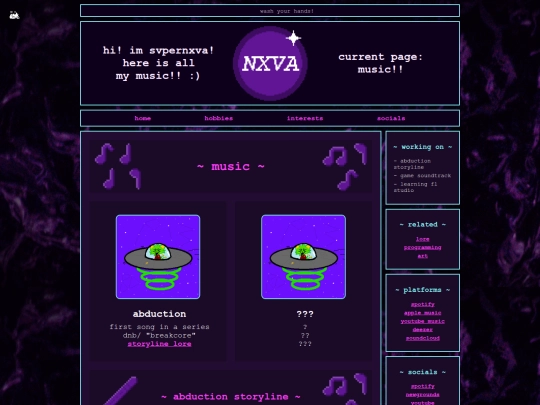 music screenshot
