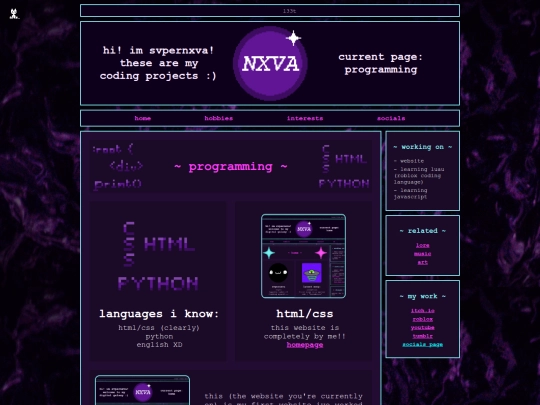 programming screenshot