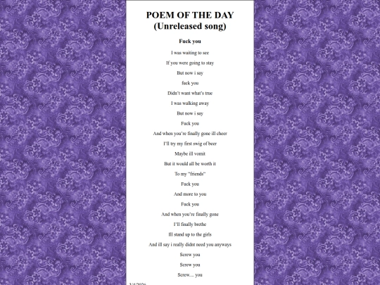 poem screenshot