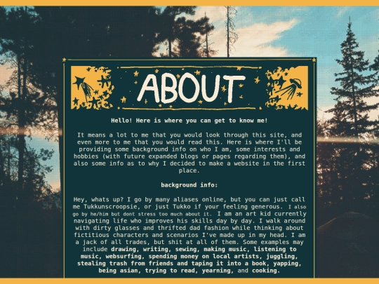 pages/about/abouthomepage screenshot