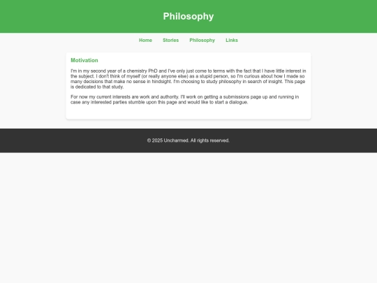 philosophy screenshot