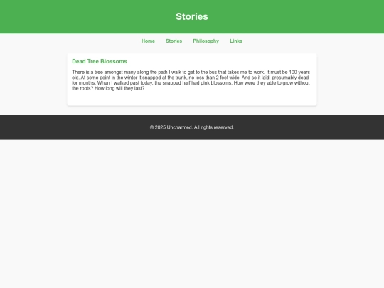 stories screenshot