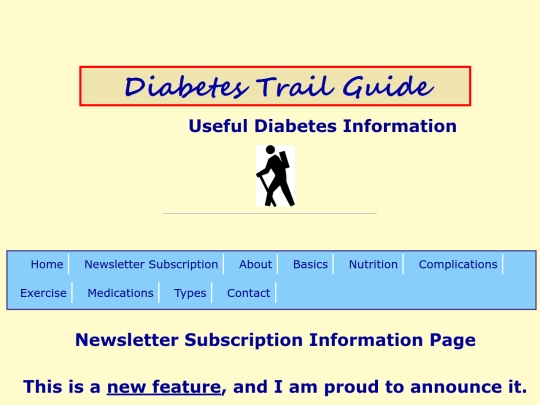 newsletters screenshot