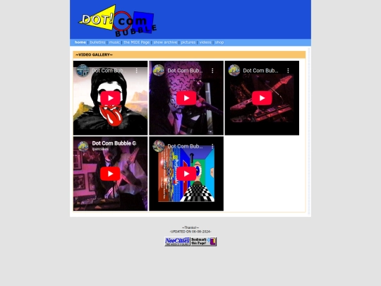 videos screenshot