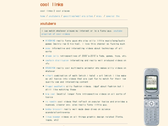 coolshit/links screenshot