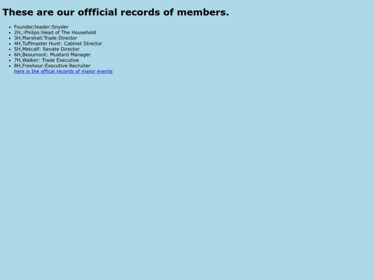 Records screenshot