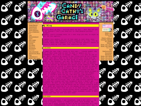 blog screenshot