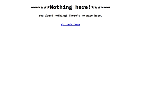 not_found screenshot