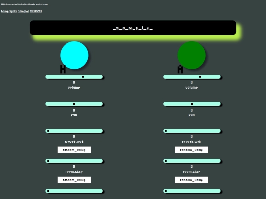 sampler screenshot