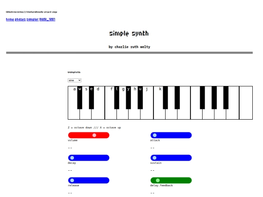 synth screenshot