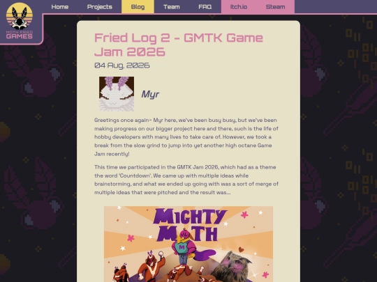 blog/Fried-Log-2-GMKT-Game-Jam-2026 screenshot