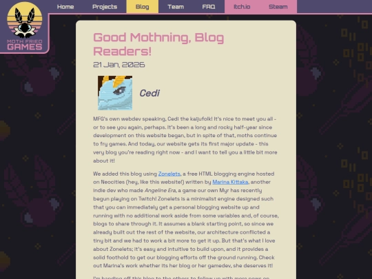 blog/Good-Mothning-Blog-Readers screenshot
