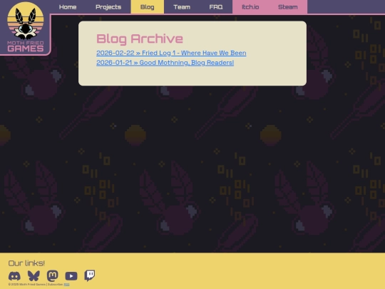 blog/archive screenshot