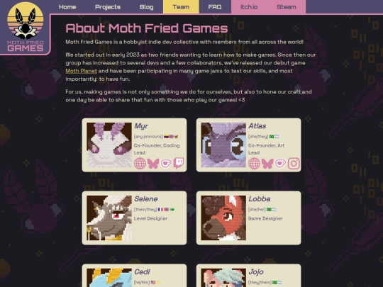 team screenshot