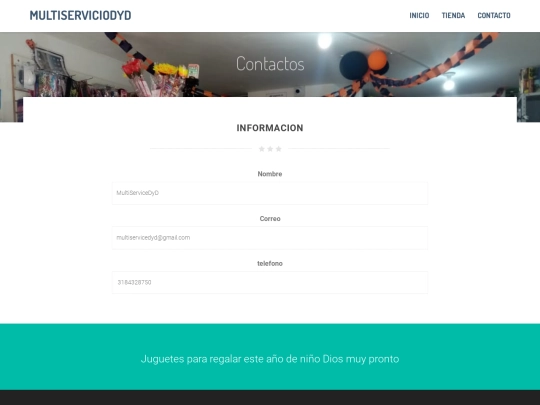 contact screenshot