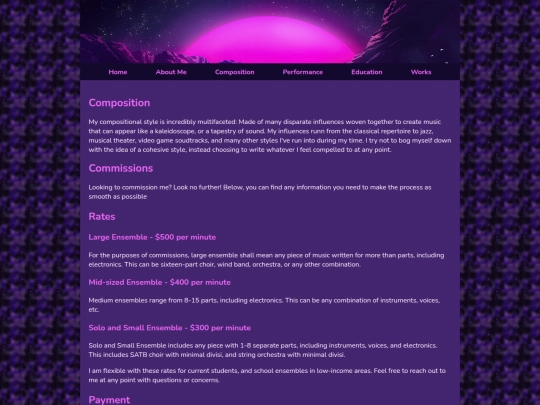 Categories/Composition screenshot