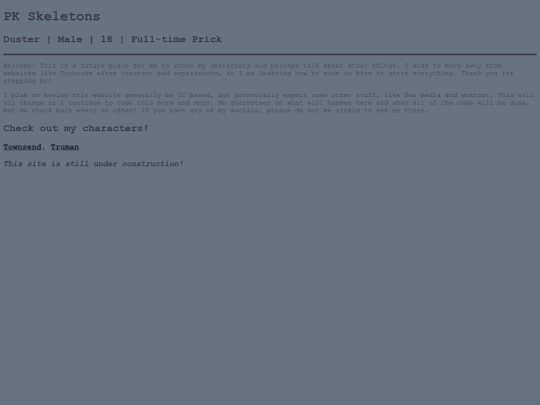 index screenshot