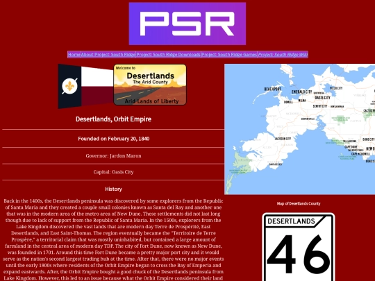 wiki/oe/county/desertlands screenshot