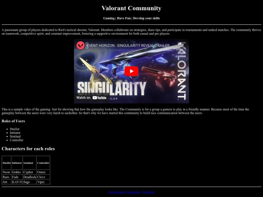 Community/secondpage screenshot