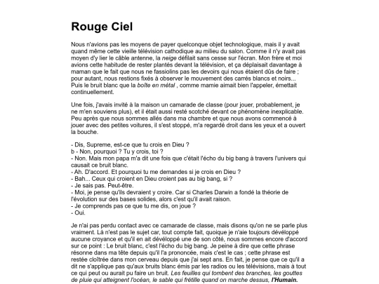 rouge-ciel screenshot