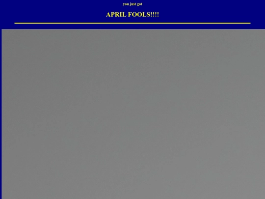 april fools screenshot