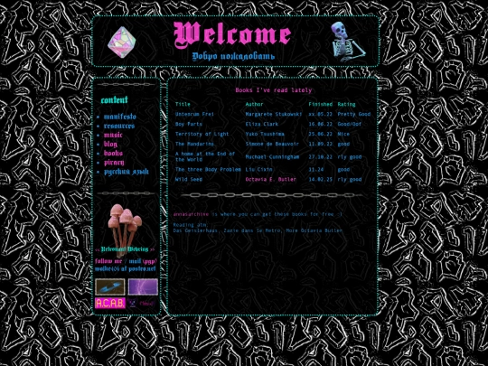 books screenshot