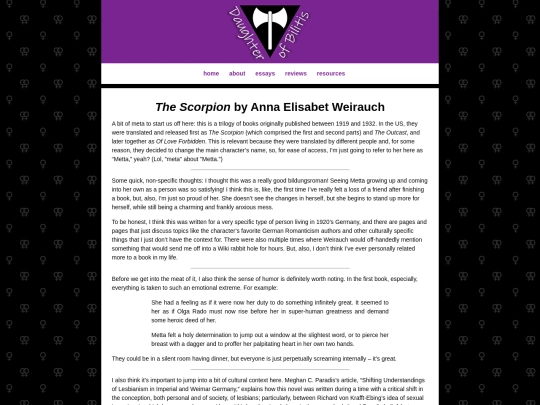 reviews/thescorpion screenshot