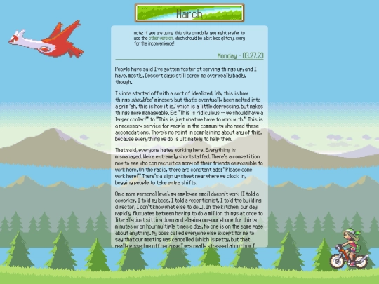 secrets/journals/march/march2 screenshot