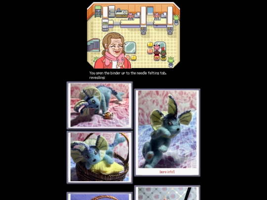 secrets/pokemon/crafts/needlefelting screenshot