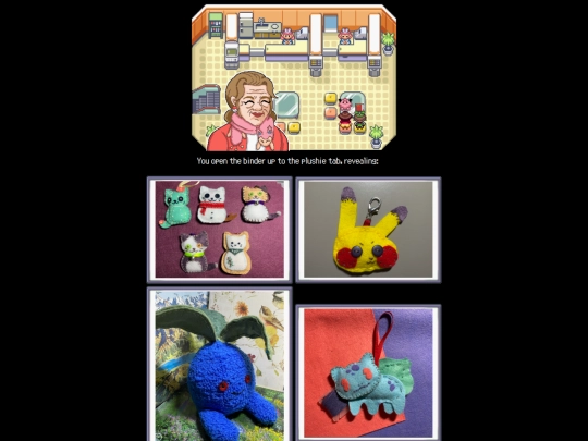 secrets/pokemon/crafts/plushies screenshot
