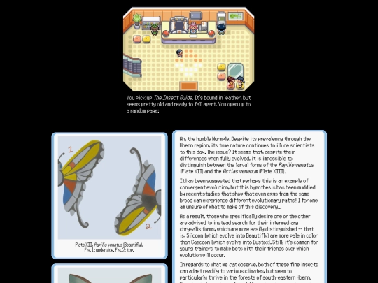 secrets/pokemon/lore/insects1 screenshot