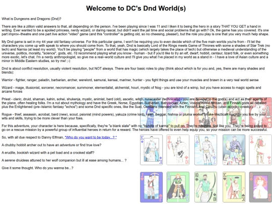 Welcome2Dnd screenshot