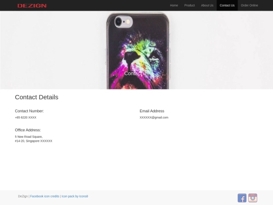 contact screenshot
