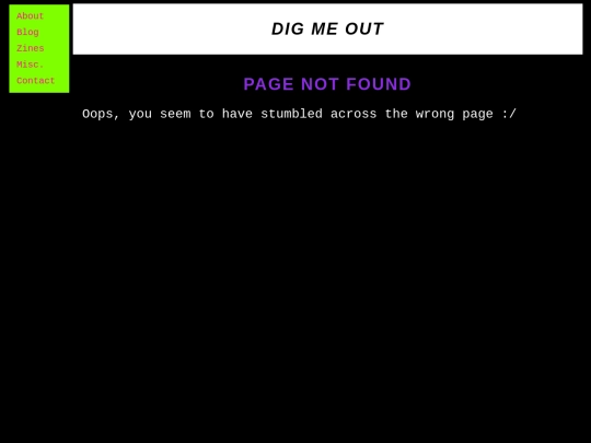 not_found screenshot