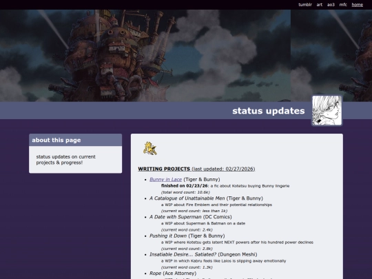 posts screenshot