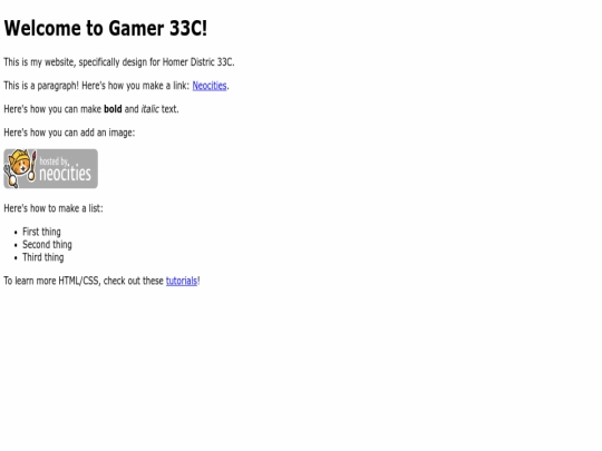 index screenshot