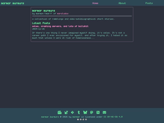 blog screenshot