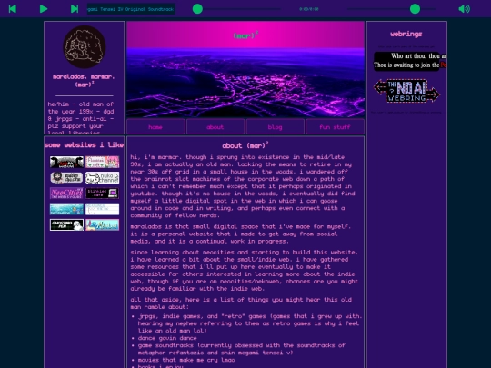 pages/about screenshot